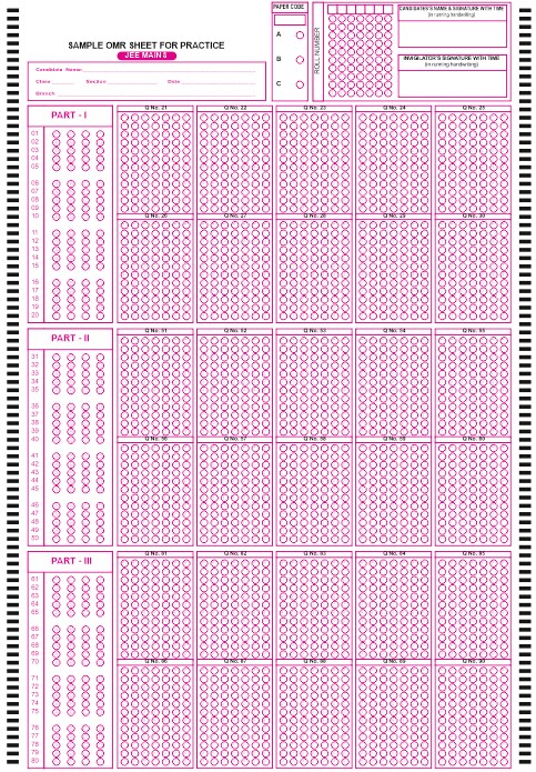 A4-jee-advanced-omr-sheet