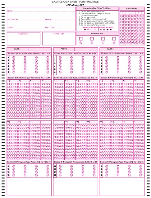 A4-jee-mains-omr-sheet