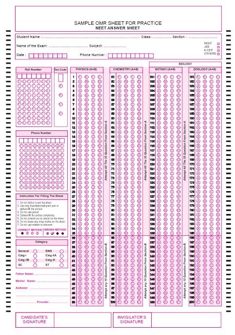 A4-neet-omr-sheet
