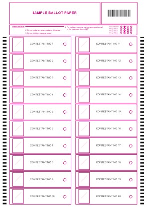 ballot-paper-mcq-omr-sheet image